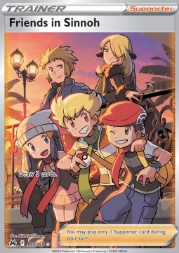 Friends in Sinnoh CRZ-149 Ultra Rare Excellent Englisch