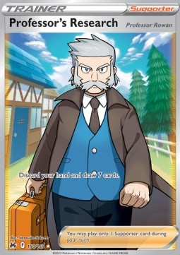 Forschung des Professors CRZ-150 Ultra Rare Light Played Deutsch