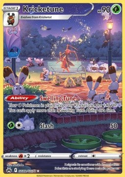 Kricketune CRZ-GG02 Holo Rare Near Mint Englisch