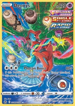 Deoxys CRZ-GG12 Holo Rare Near Mint Englisch