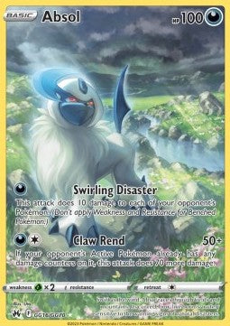 Absol CRZ-GG16 Holo Rare Near Mint Englisch
