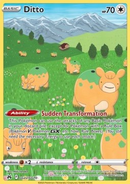 Ditto CRZ-GG22 Holo Rare Near Mint Englisch