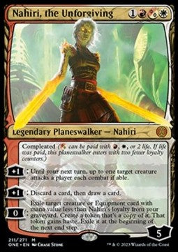 Nahiri, the Unforgiving ONE-211 Mythic Near Mint Englisch