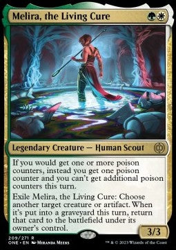 Melira die Heilsbringerin ONE-209 Rare Near Mint Deutsch Foil