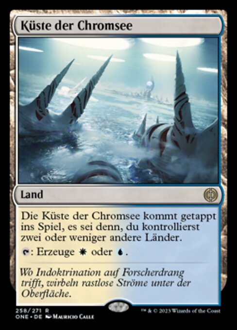 Küste der Chromsee ONE-258 Rare Near Mint Deutsch