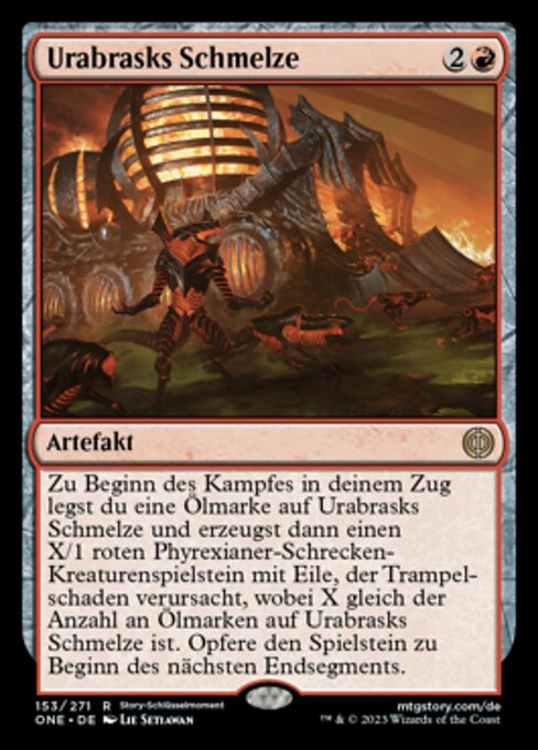 Urabrasks Schmelze ONE-153 Rare Near Mint Deutsch