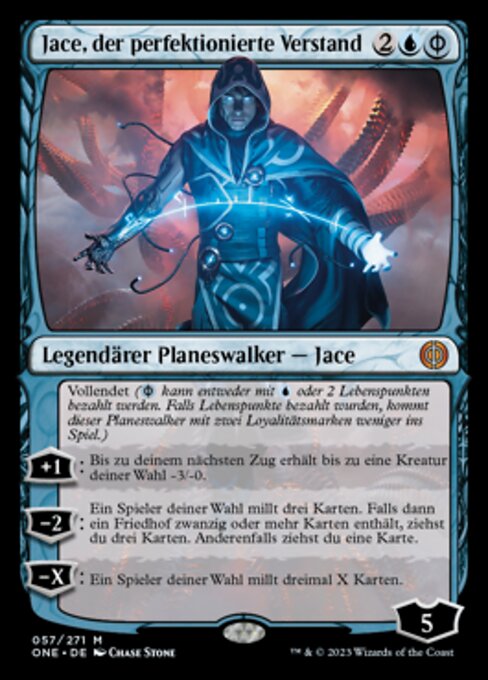 Jace, der perfektionierte Verstand ONE-57 Mythic Excellent Deutsch