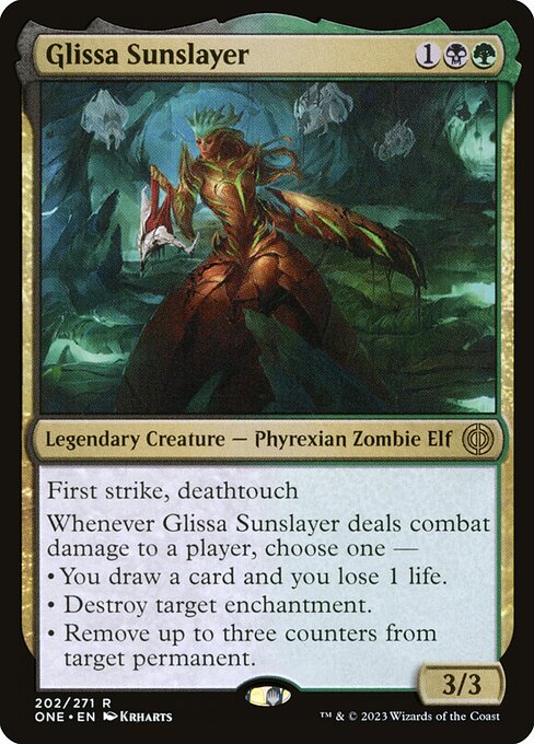 Glissa Sunslayer ONE-202 Rare Near Mint Englisch