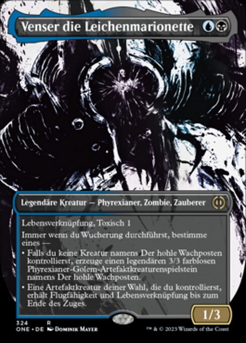 Venser die Leichenmarionette (V.1) XONE-324 Rare Near Mint Deutsch Foil