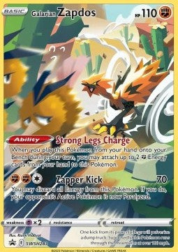 Galar-Zapdos SWSH-283 Promo Near Mint Deutsch
