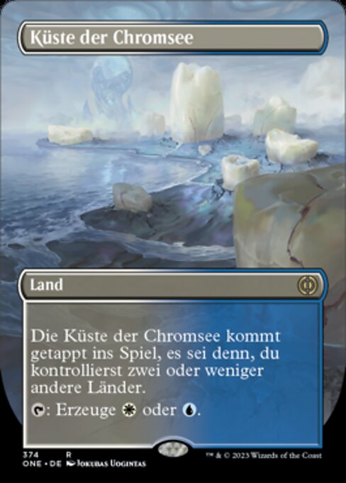 Küste der Chromsee XONE-374 Rare Excellent Deutsch Foil