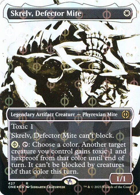 Skrelv, übergelaufene Milbe (V.2) XONE-427 Rare Near Mint Deutsch Foil