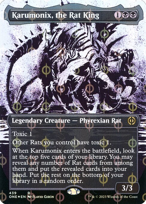 Karumonix, König der Ratten (V.2) XONE-439 Rare Near Mint Deutsch Foil