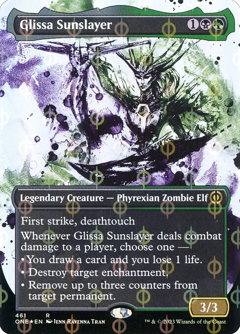 Glissa die Sonnentöterin (V.2) XONE-461 Rare Near Mint Deutsch Foil