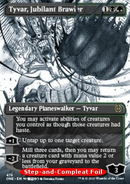 Tyvar, freudiger Raufbold (V.2) XONE-476 Rare Near Mint Englisch Foil