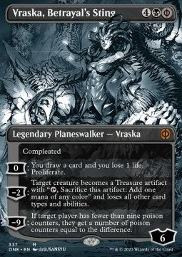 Vraska, Stachel des Verrats (V.2) XONE-337 Mythic Excellent Deutsch