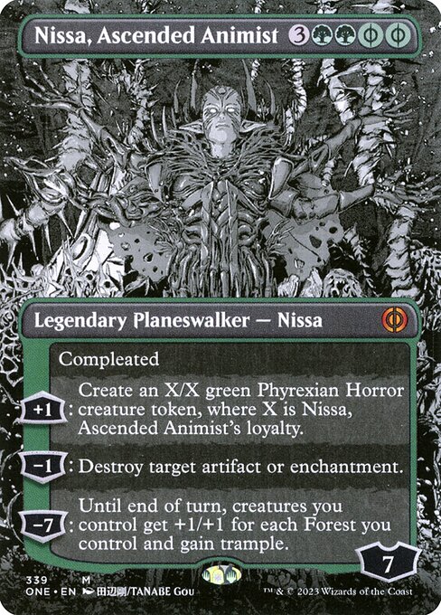 Nissa, Ascended Animist XONE-339 Mythic Near Mint Englisch