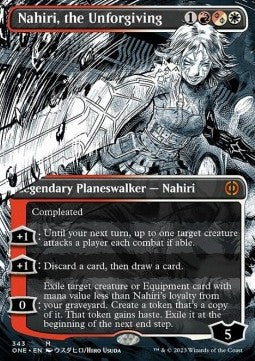 Nahiri die Unbarmherzige (V.2) XONE-343 Mythic Excellent Englisch