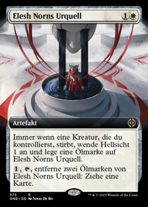 Elesh Norns Urquell XONE-375 Rare Near Mint Deutsch Foil