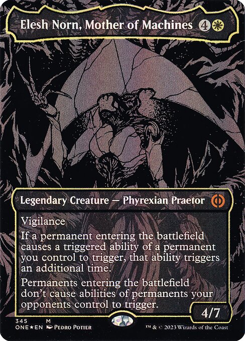 Elesh Norn, Mutter der Maschinen (V.2) XONE-345 Mythic Near Mint Englisch Foil