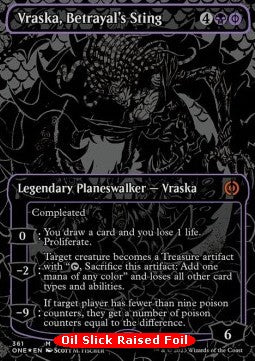 Vraska, Stachel des Verrats (V.3) XONE-361 Mythic Near Mint Englisch Foil