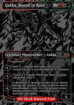 Lukka, verbunden mit Verfall (V.3) XONE-363 Mythic Excellent Englisch Foil