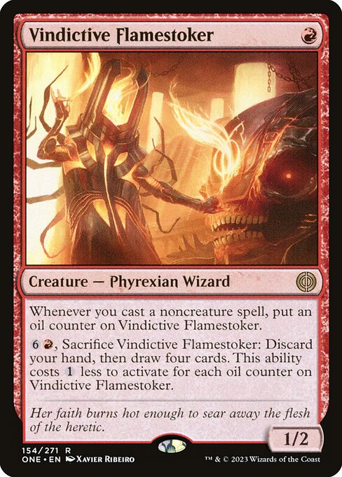 Vindictive Flamestoker ONE-154 Rare Excellent Englisch