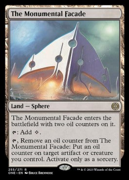 Die Monumentale Fassade ONE-255 Rare Excellent Deutsch Foil