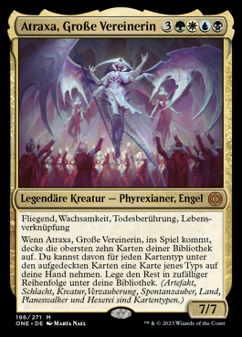 Atraxa, Große Vereinerin ONE-196 Mythic Near Mint Deutsch