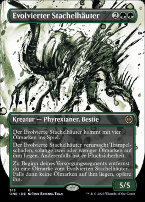 Evolvierter Stachelhäuter (V.1) XONE-313 Rare Near Mint Deutsch