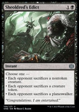 Sheoldred's Edict ONE-108 Uncommon Good Englisch