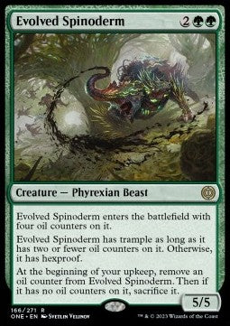 Evolved Spinoderm ONE-166 Rare Near Mint Englisch Foil