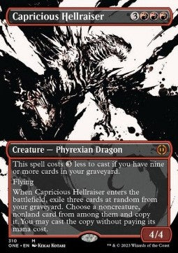 Launischer Höllendrache (V.1) XONE-310 Mythic Near Mint Deutsch Foil