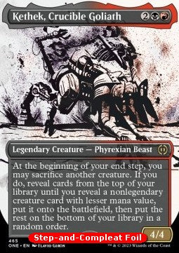 Kethek, Schmelztiegel-Goliath (V.2) XONE-465 Rare Near Mint Englisch Foil