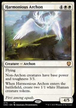 Harmonischer Archon ONC-74 Mythic Near Mint Deutsch