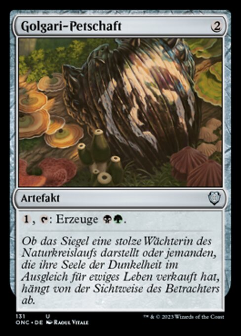 Golgari-Petschaft ONC-131 Uncommon Near Mint Deutsch