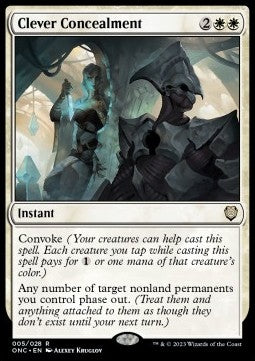 Clever Concealment ONC-5 Rare Excellent Englisch