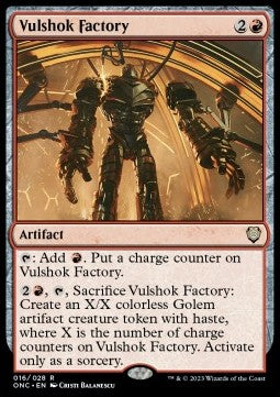 Vulshok Factory ONC-16 Rare Near Mint Deutsch