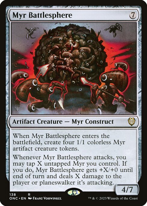 Myr Battlesphere ONC-138 Rare Excellent Englisch