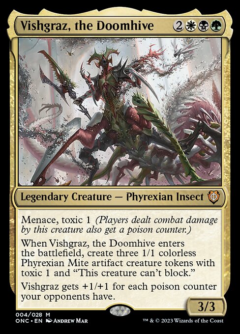Vishgraz, the Doomhive ONC-4 Mythic Near Mint Englisch