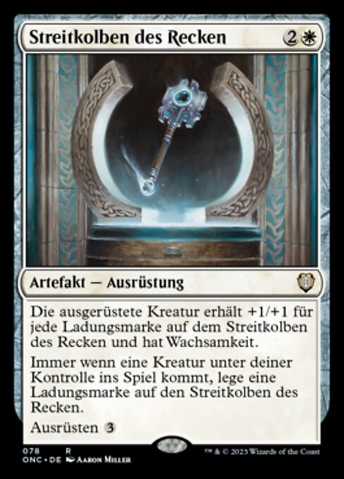 Streitkolben des Recken ONC-78 Rare Near Mint Deutsch