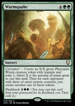 Wurmquake ONC-19 Rare Near Mint Deutsch