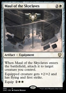 Maul of the Skyclaves ONC-80 Rare Excellent Englisch