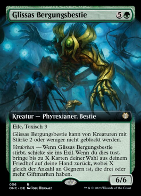 Glissas Bergungsbestie XONC-56 Rare Near Mint Deutsch