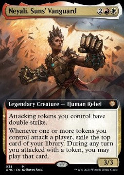 Neyali, Suns' Vanguard (V.1) XONC-38 Mythic Near Mint Deutsch Foil