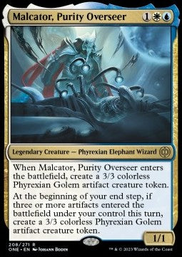 Malcator, Purity Overseer ONE-208 Rare Near Mint Englisch Foil