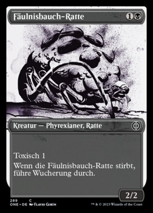 Fäulnisbauch-Ratte (V.1) XONE-289 Common Near Mint Deutsch Foil