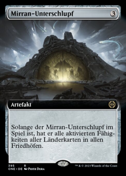 Mirran-Unterschlupf XONE-395 Rare Near Mint Deutsch