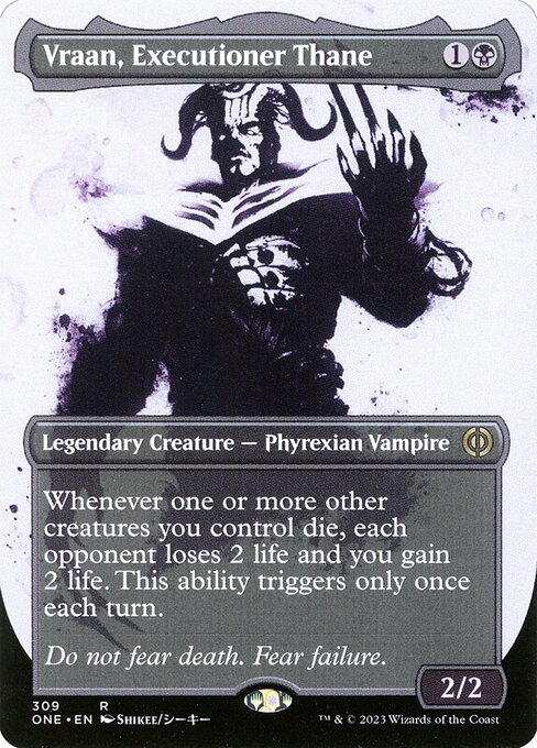 Vraan der Henker-Than (V.1) XONE-309 Rare Near Mint Englisch Foil