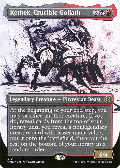 Kethek, Crucible Goliath XONE-319 Rare Excellent Englisch
